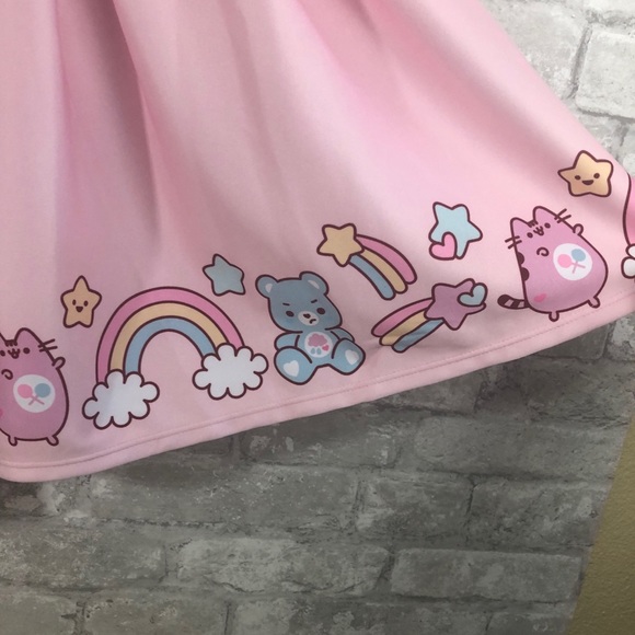 Carebear x Pusheen Pink Skirt - Picture 2 of 5